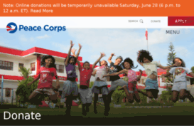 donate.peacecorps.gov