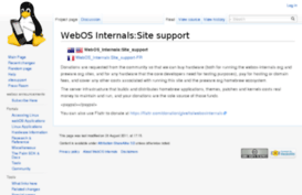 donate.webos-internals.org