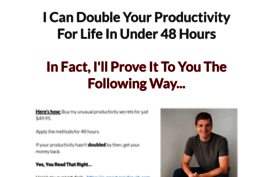 doubleyourproductivityforlife.com