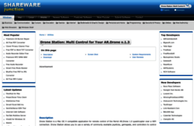 drone-station--multi-control-for-your-ar-drone.sharewarejunction.com
