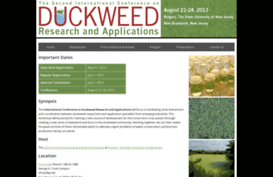 duckweed2013.rutgers.edu