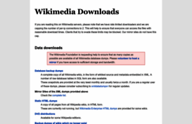 dumps.wikimedia.org