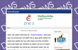 dwsonlinejobs.webs.com