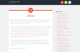 e-commerce101.org