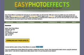 easyphotoeffects.com