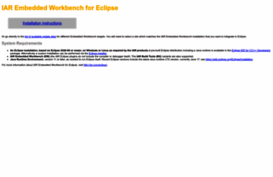 eclipse-update.iar.com