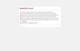 eklectik.co.uk