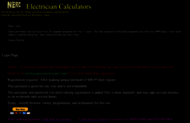 electriciancalculators.com