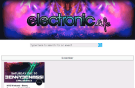 electronic-life.wantickets.com