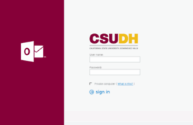 email.csudh.edu