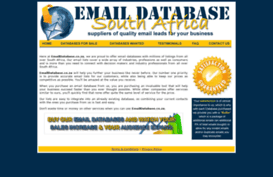 emaildatabase.co.za