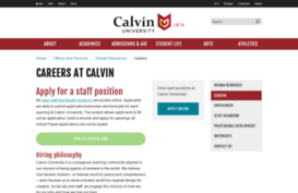 employment.calvin.edu