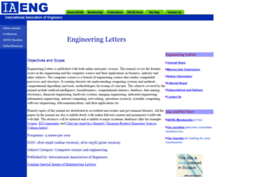 engineeringletters.com