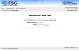 ensinointegrado.fsg.br