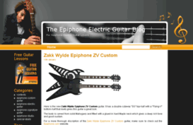 epiphoneelectricguitarblog.com