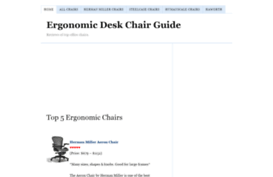 ergonomicdeskchairguide.com