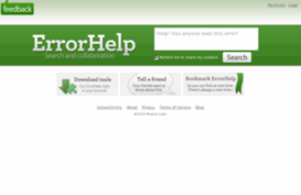 errorhelp.com