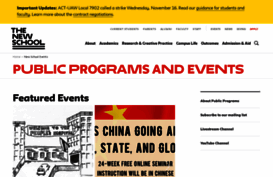 events.newschool.edu