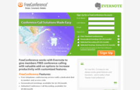 evernote.freeconference.com