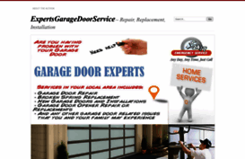 expertsgaragedoorservice.wordpress.com