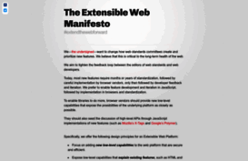 extensiblewebmanifesto.org