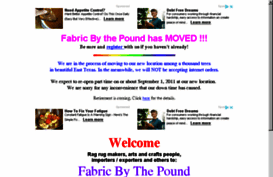 fabricbythepound.com