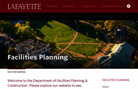 facilitiesplanning.lafayette.edu