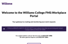 facilitiesworkrequest.williams.edu