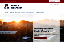 familyweekend.arizona.edu