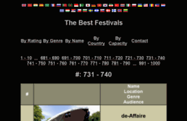 festivals.culturesite.org