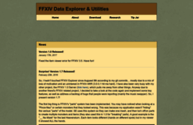 ffxivexplorer.fragmenterworks.com