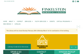 finkelsteinlibrary.org