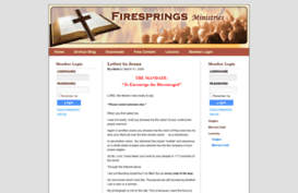 firespringsministries.com