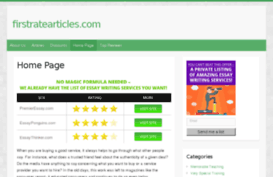 firstratearticles.com
