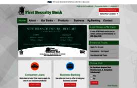 firstsecuritybanks.com
