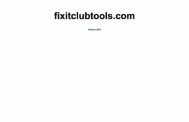 fixitclubtools.com