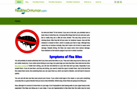 fleabitesonhuman.com