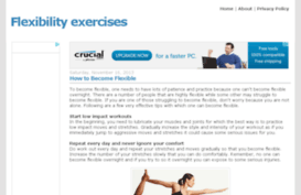 flexibilityexercises.org