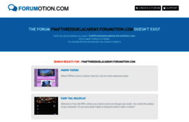 fnafthreeduelacademy.forumotion.com