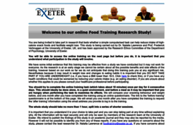 foodtraining.exeter.ac.uk