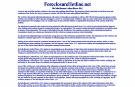 foreclosurehotline.net