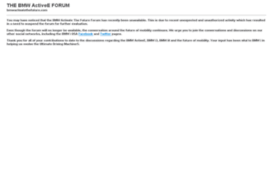 forum.bmwactivatethefuture.com