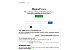 forum.rapiro.com
