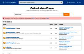 forums.onlinelabels.com