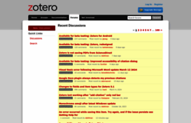 forums.zotero.org