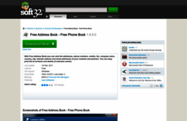 free-address-book-free-phone-book.soft32.com