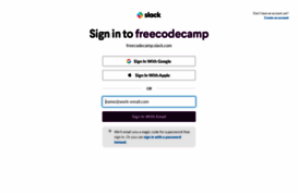 freecodecamp.slack.com