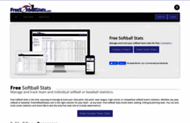 freesoftballstats.com