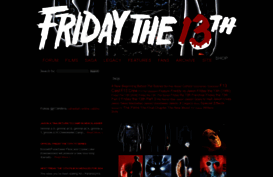 fridaythe13thfilms.com