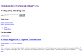fusionmiddlewaresupportservices.blog.com